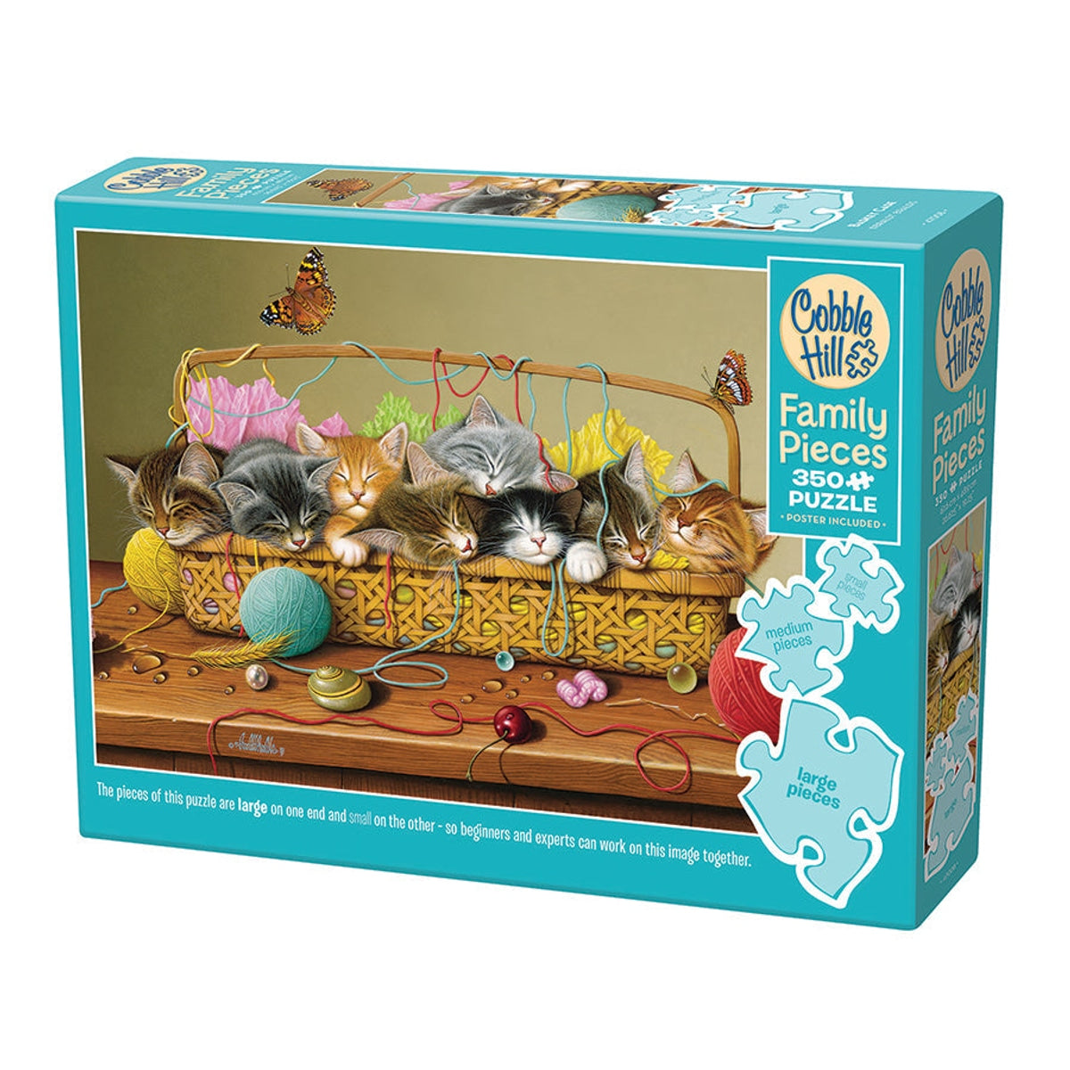 Cobble Hill Basket Case 350 pcs Family Puzzle