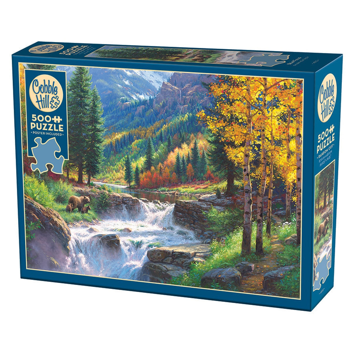 Cobble Hill Bear Falls 500pcs Puzzle