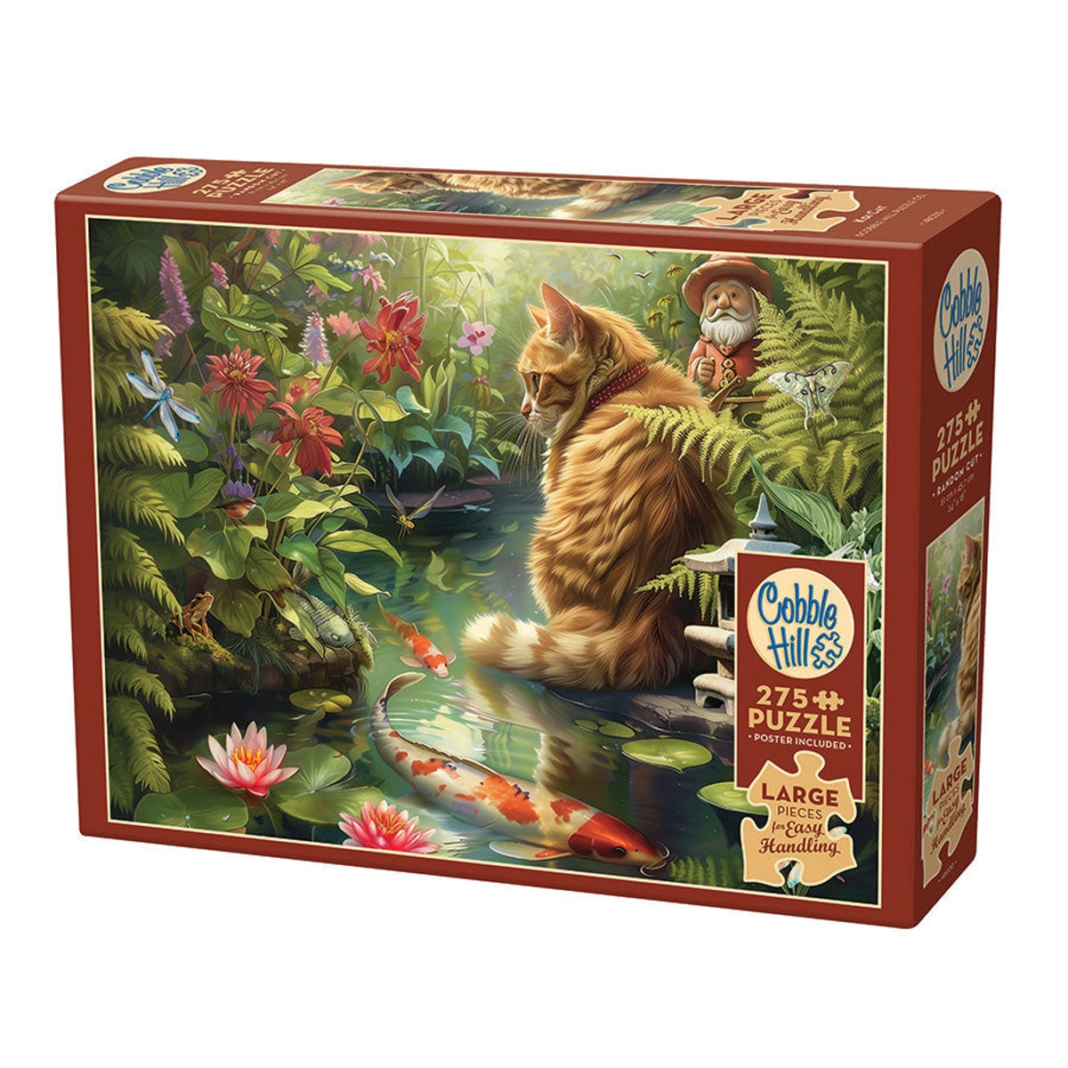 Cobble Hill Koi Cat 275 pcs Easy Handling Puzzle