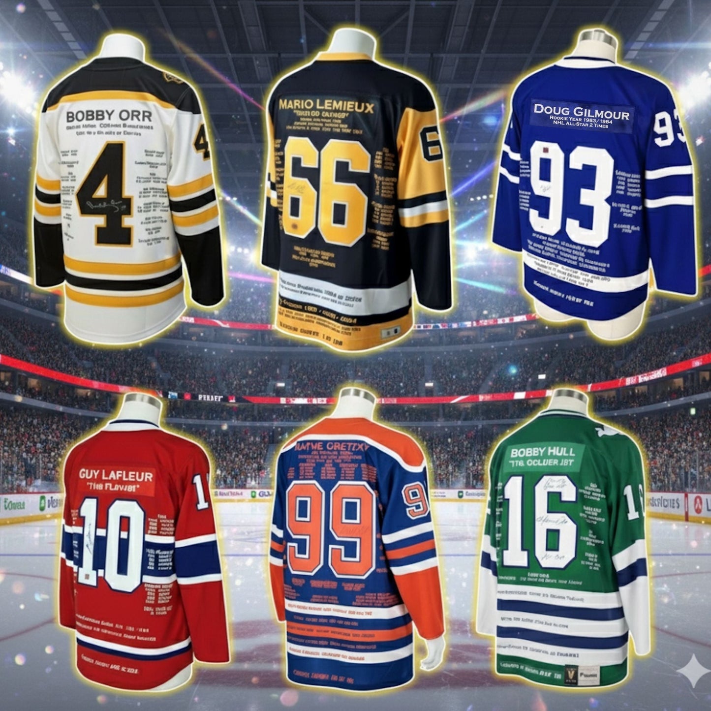 COLLECTOR’S CRATE MYSTERY BOX – CAREER JERSEYS SERIES – LIMITED EDITION /30 AUTOGRAPHED NHL JERSEYS & RARE HOCKEY MEMORABILIA