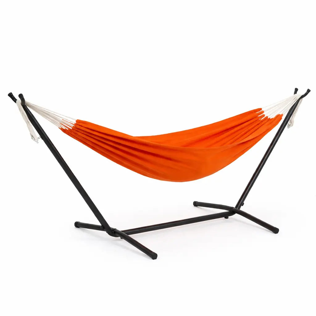 Colombian Double Hammock with Universal Hammock Stand