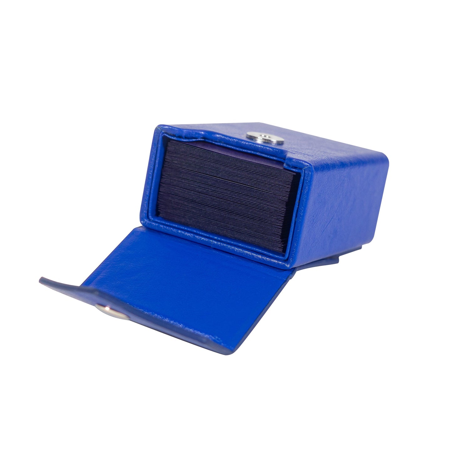 Kaiba Blue Deck Box + Belt Loop - Hard Shell - Faux Leather