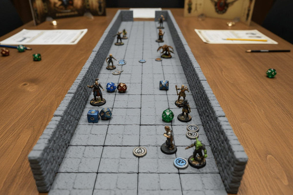 Corridor Expansion Pack – 48" Dungeon Hallways (Dragonlock)