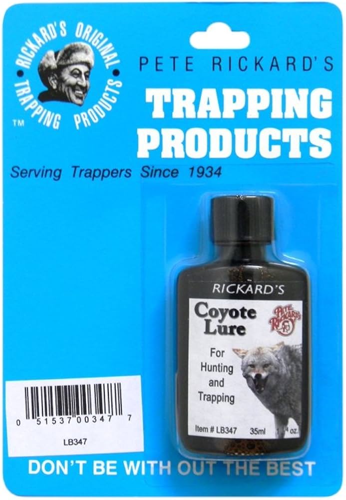 Pete Rickard's Trapping Lures, 1 oz Glass