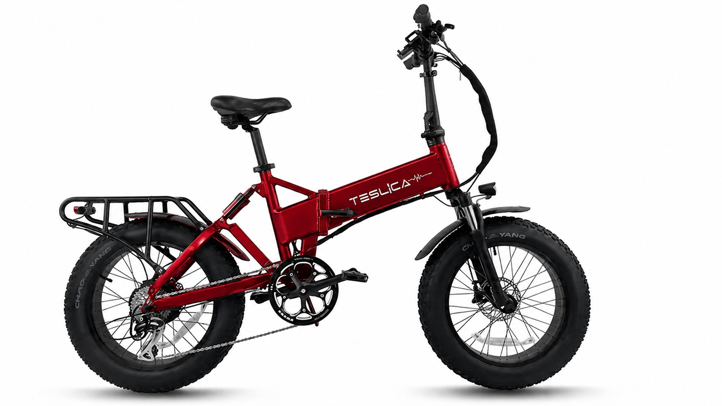 Force Fat Tire Dual Suspension eBike (X1H)