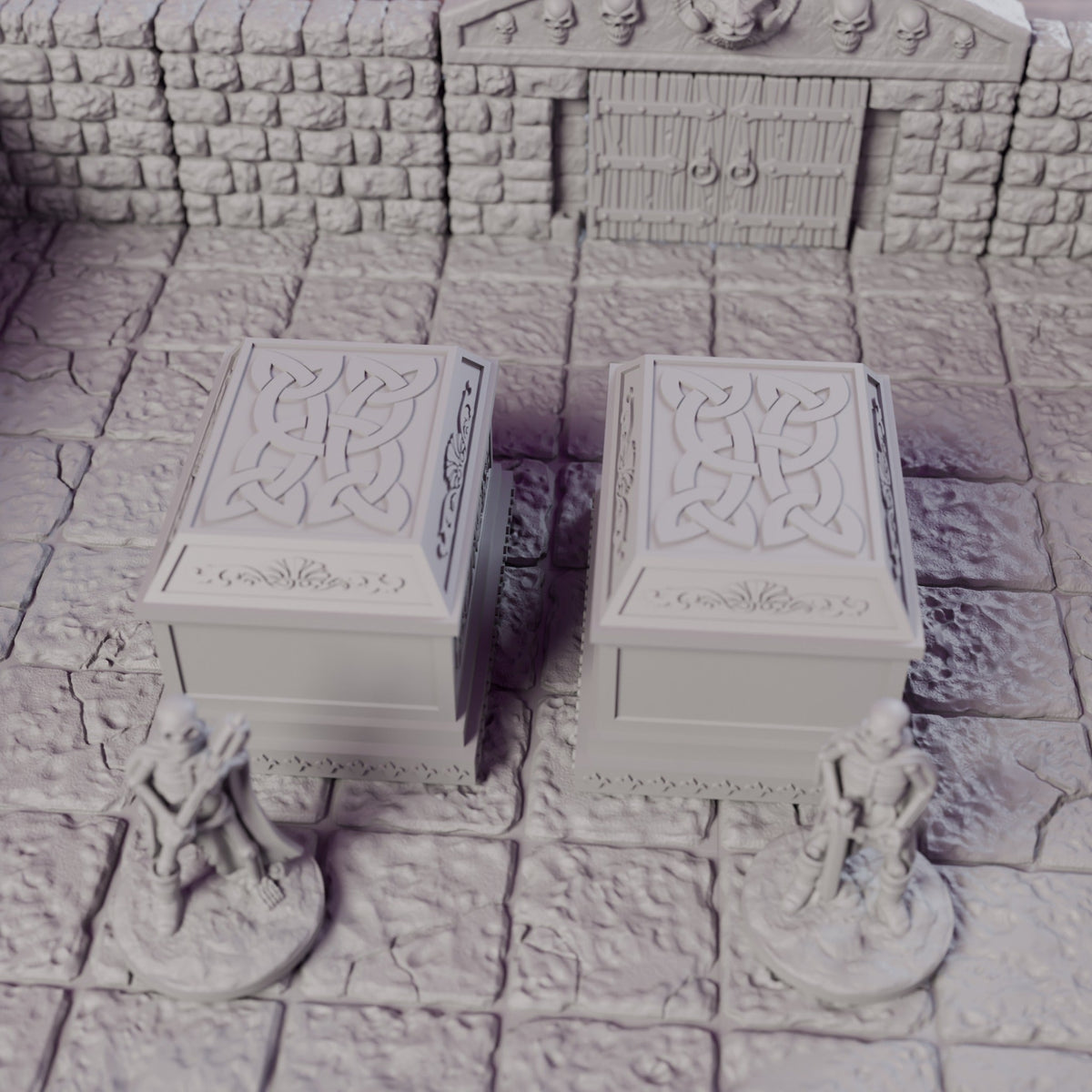 Crypt Entry Tomb Room – Dragonlock 28mm Dungeon Terrain