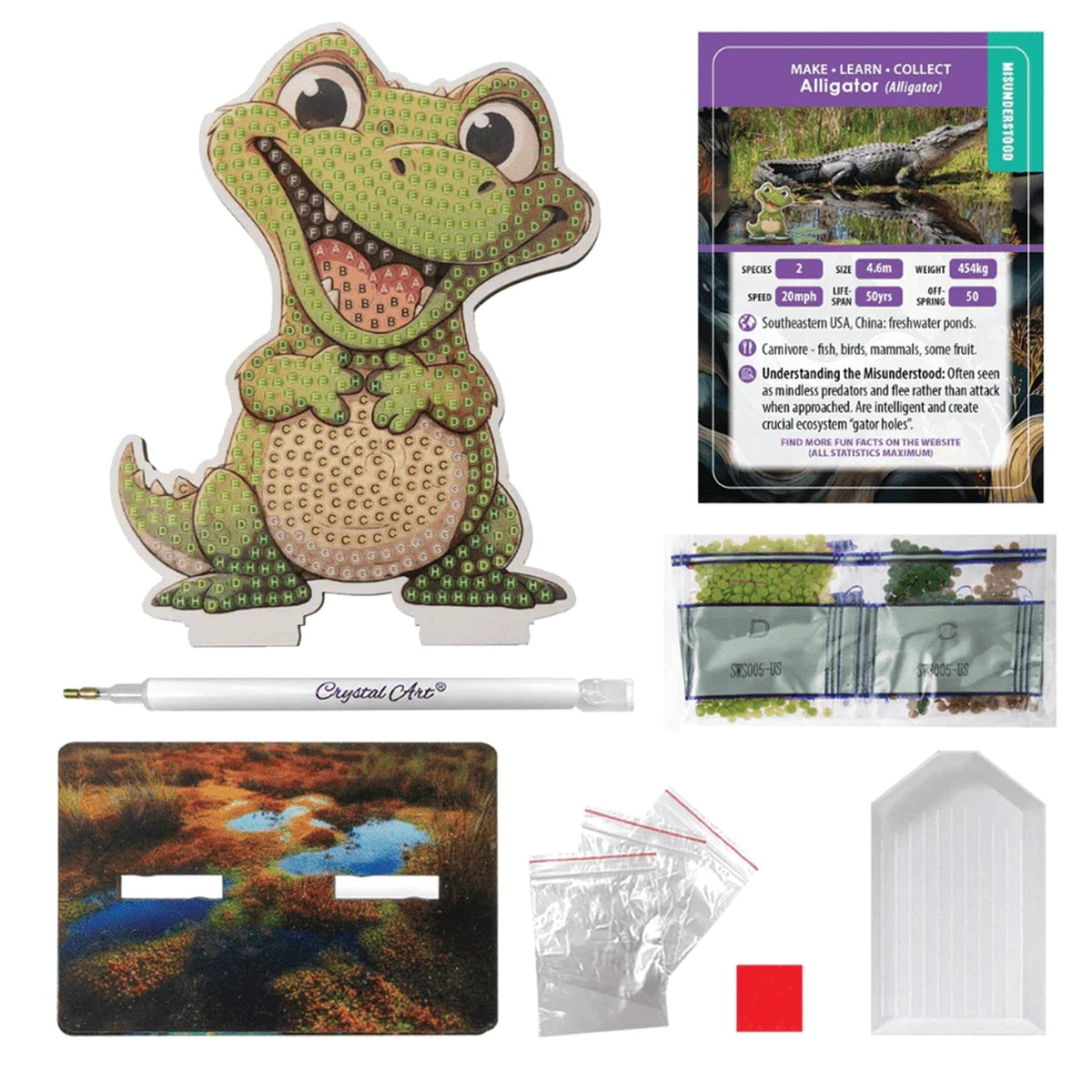 Crystal Art Wildlife Buddies: Ocean