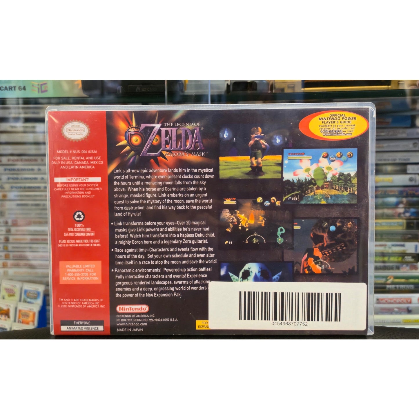The Legend Of Zelda: Majora's Mask CUSTOM [see Description] (N64)