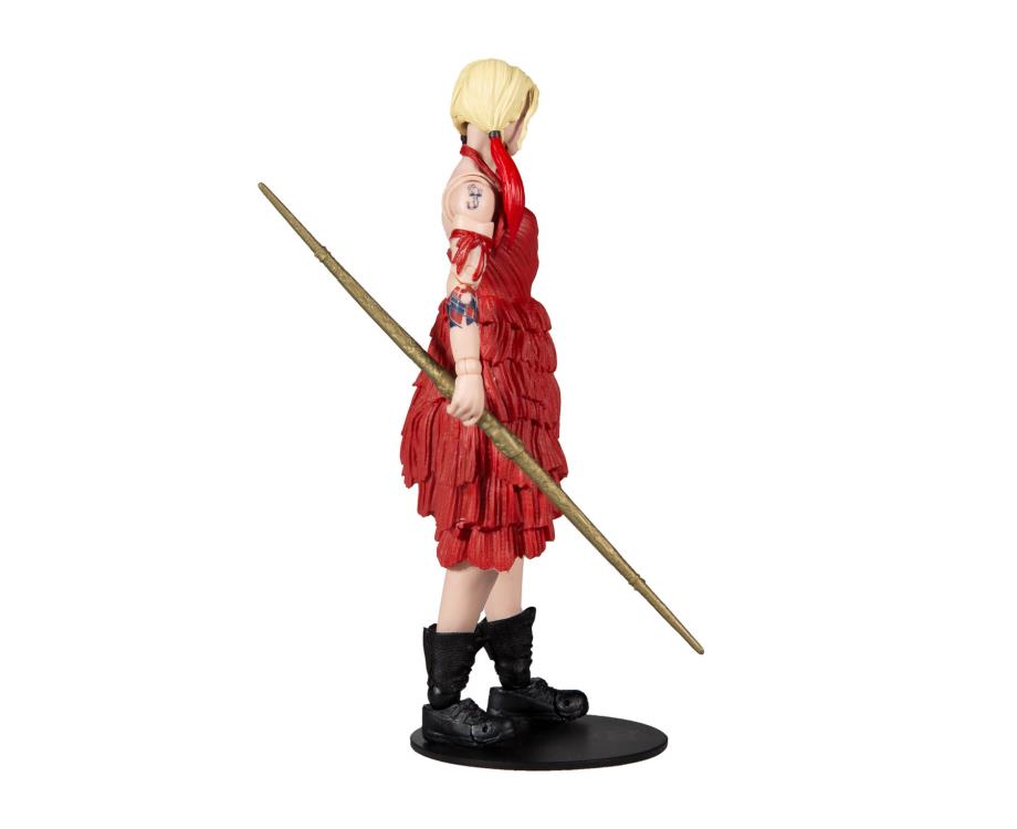 The Suicide Squad DC Multiverse Harley Quinn Action Figure (Collect to Build: King Shark)