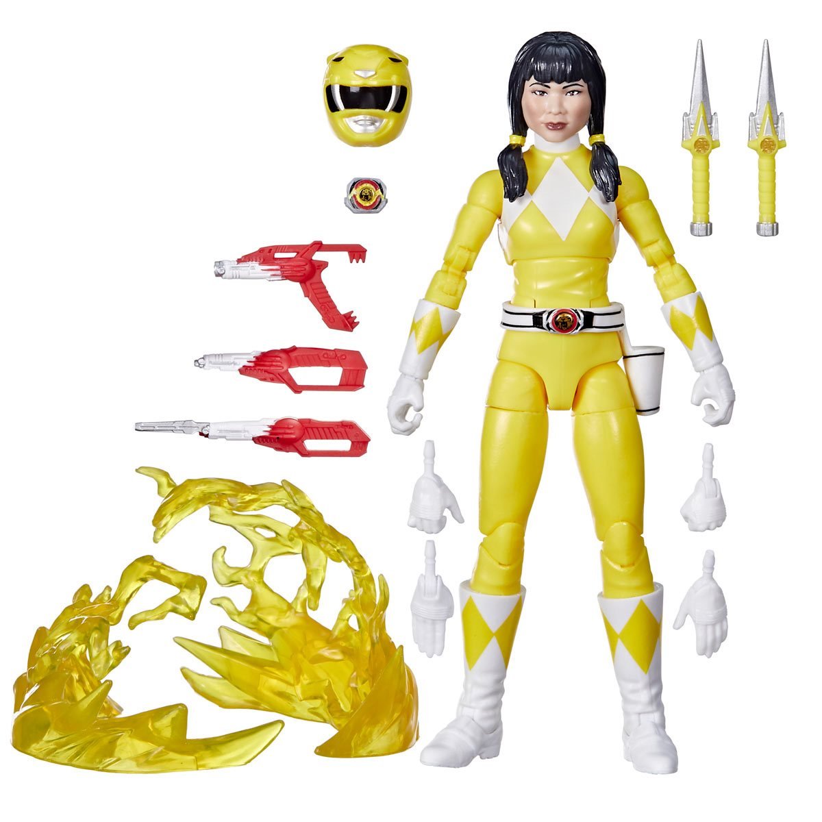 Mighty Morphin Power Rangers Lightning Collection Deluxe Yellow Ranger