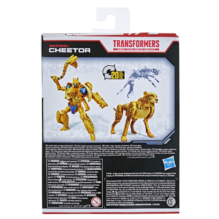 Transformers Toys Generations War for Cybertron Series-Inspired Deluxe Cheetor