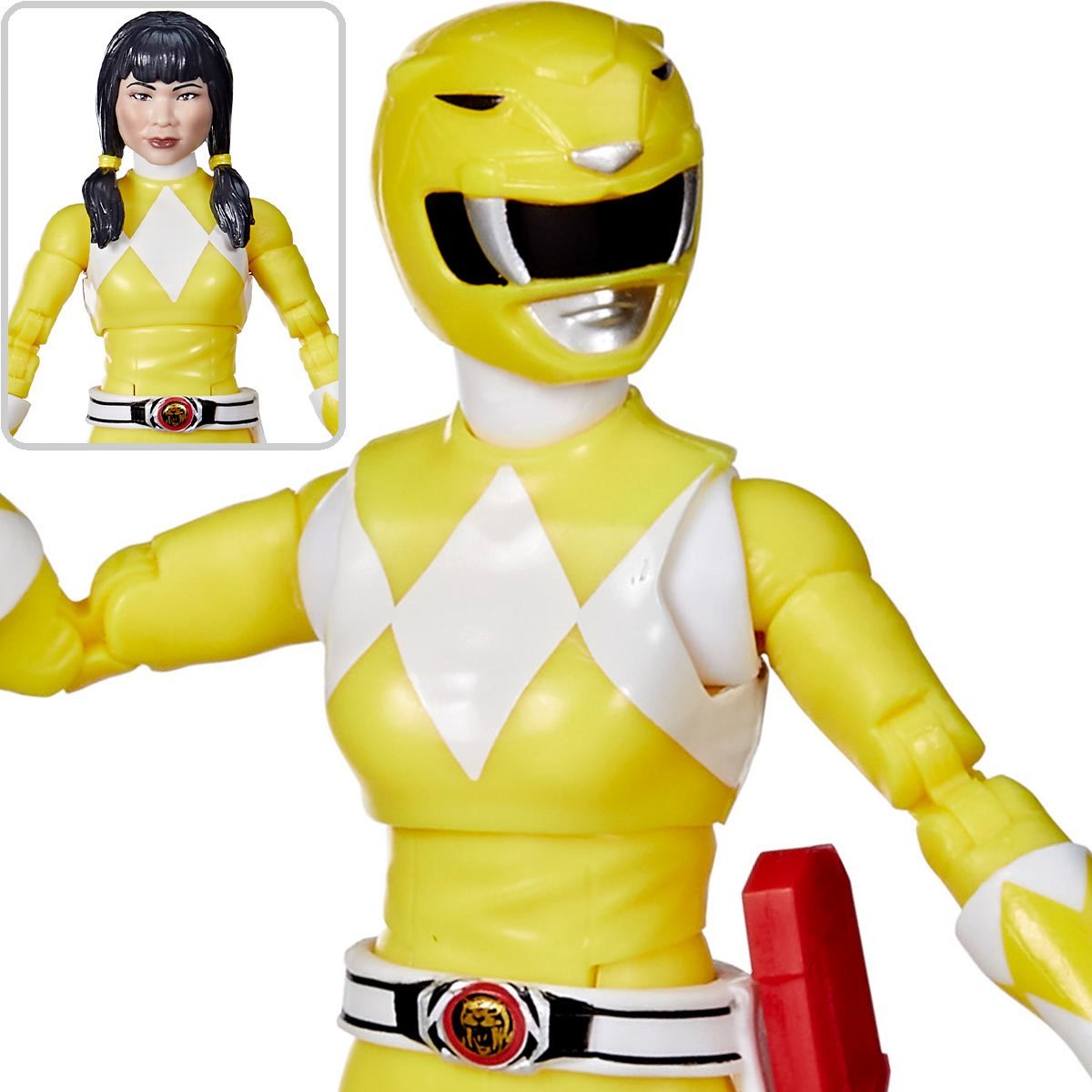 Mighty Morphin Power Rangers Lightning Collection Deluxe Yellow Ranger