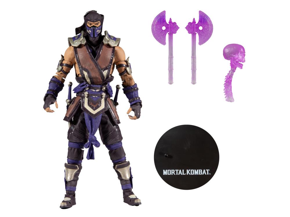 Mortal Kombat Series 5 Sub Zero (Winter Purple) Action Figure