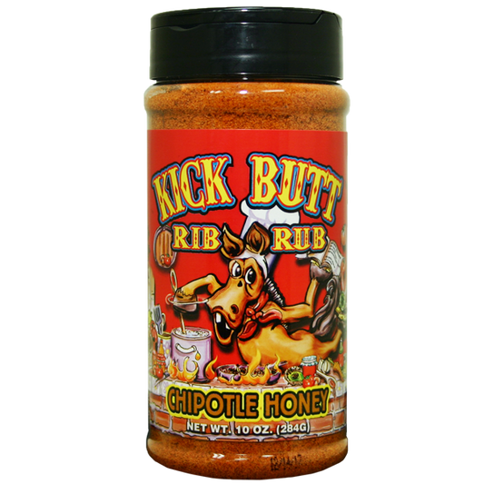 Kick Butt Chipotle Honey Rib Rub - 10oz