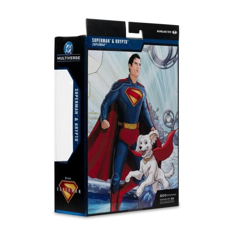 DC Multiverse Deluxe Theatrical Edition - Superman (2025) - Superman & Krypto