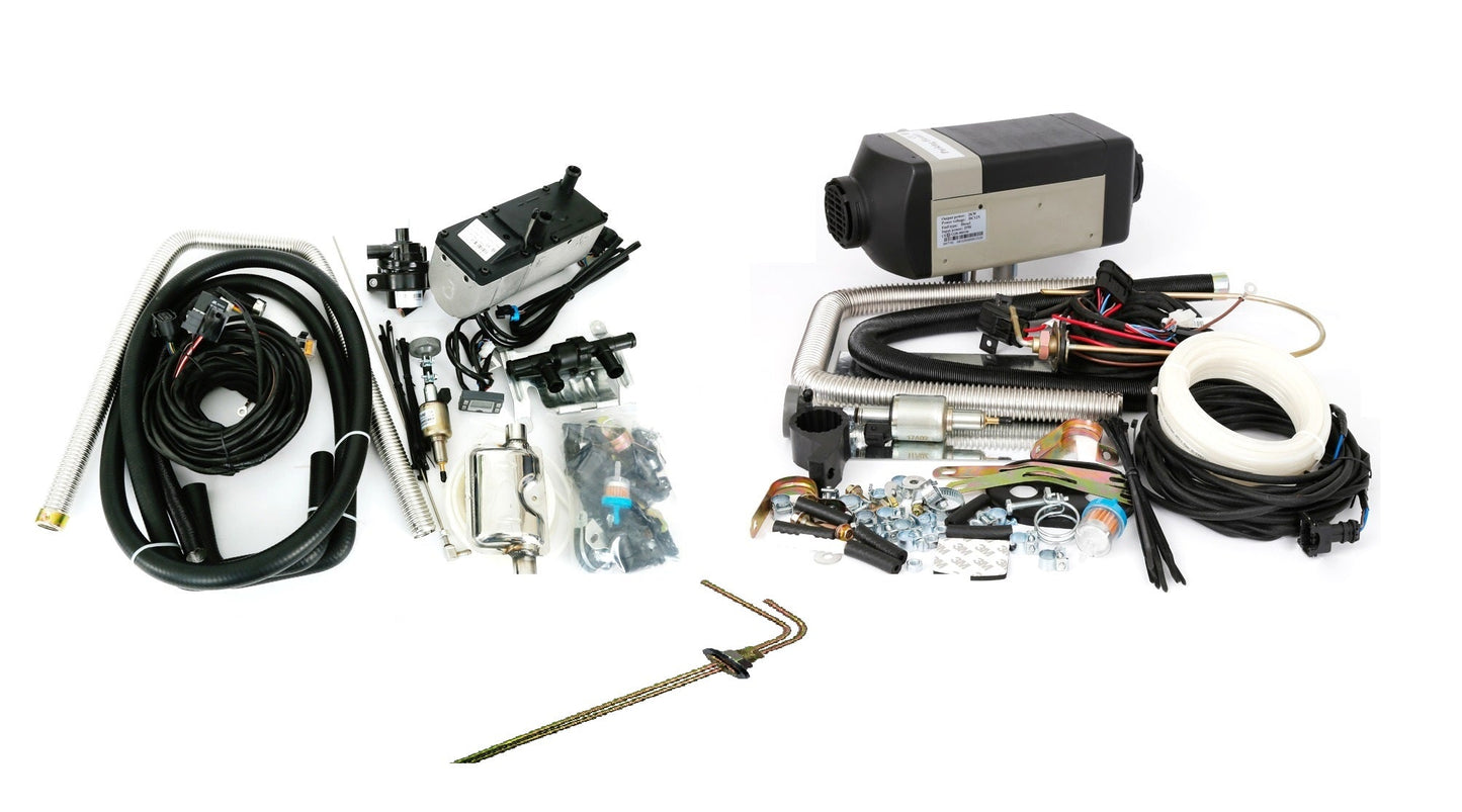 Heater Bundle, BISON 2000A/WALRUS 5000C, 12V, Diesel, Digital Controller