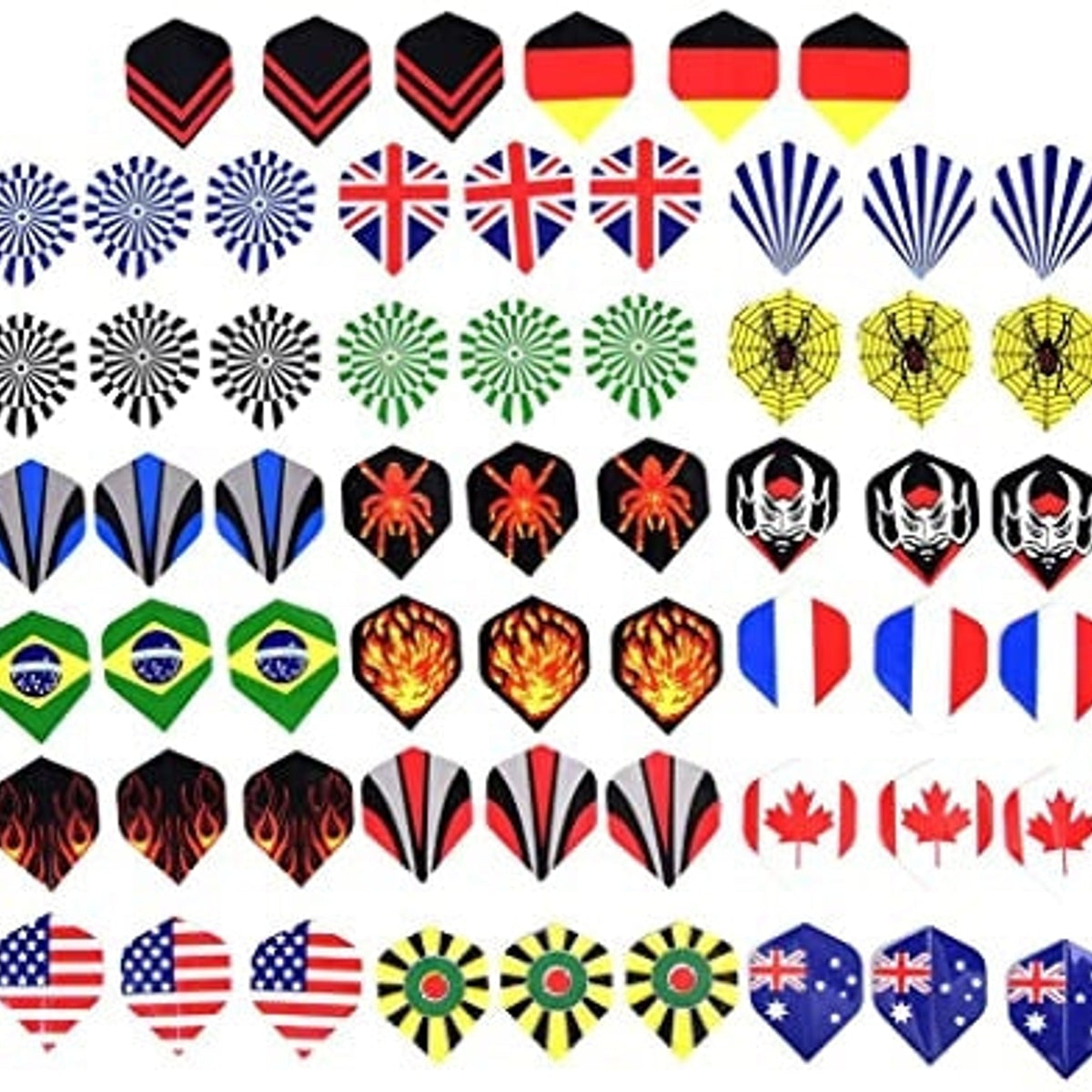 Dart Flights - Random Pkg of 3 NIB