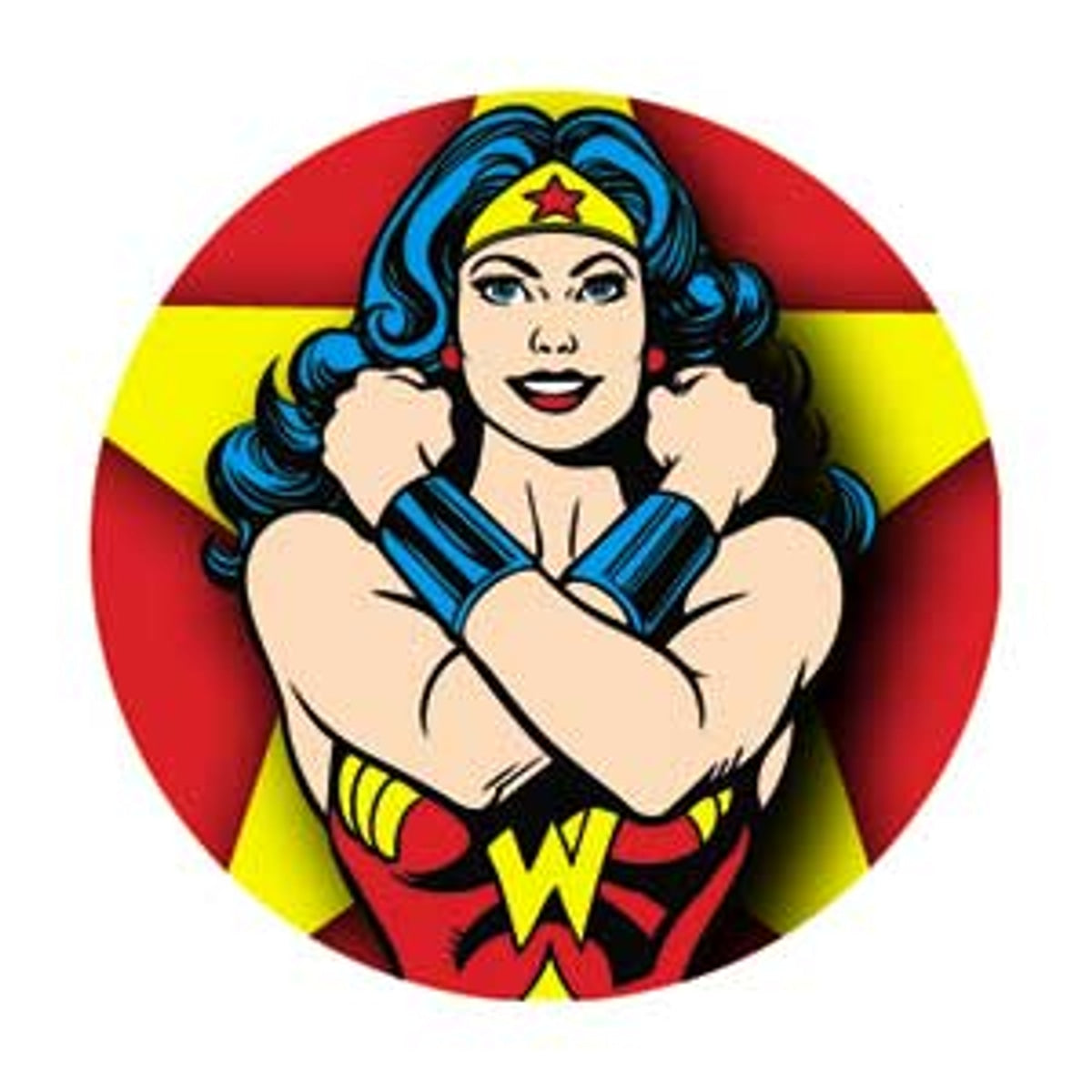 DC Comics Originals Wonder Woman Power Bracelets 1.25" Button