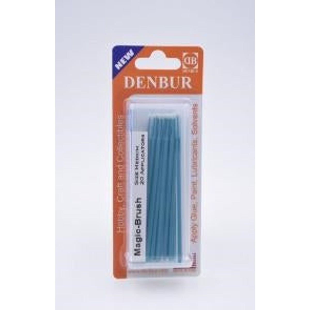 Denbur Magic-Brush Medium 1.5mm (Teal) Pkg of 20 NIB