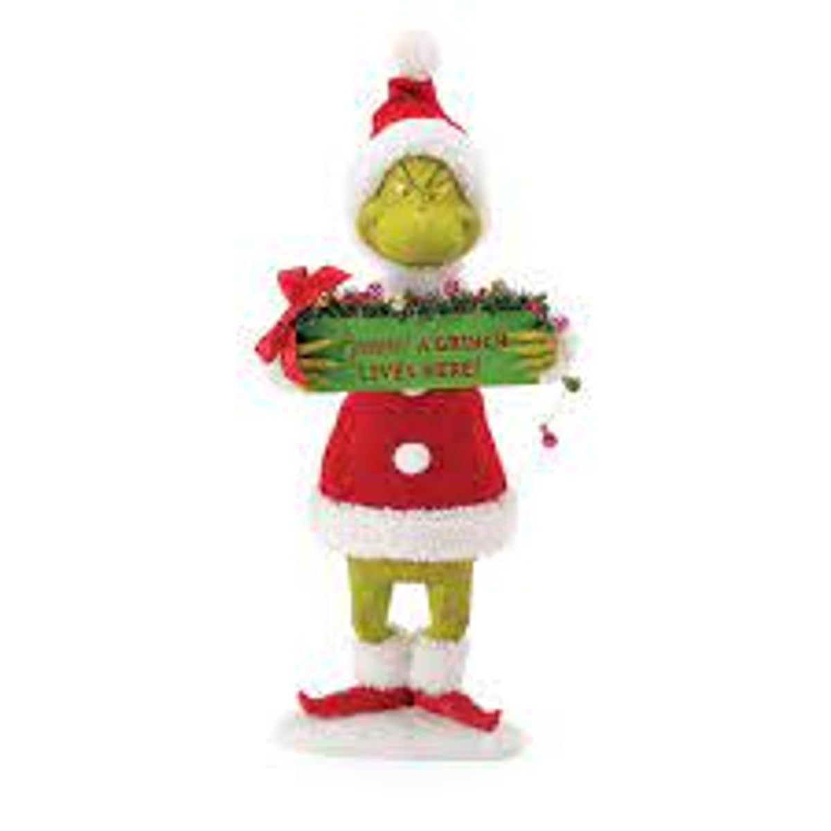 Dept 56 Grinch 'Beware' Figurine