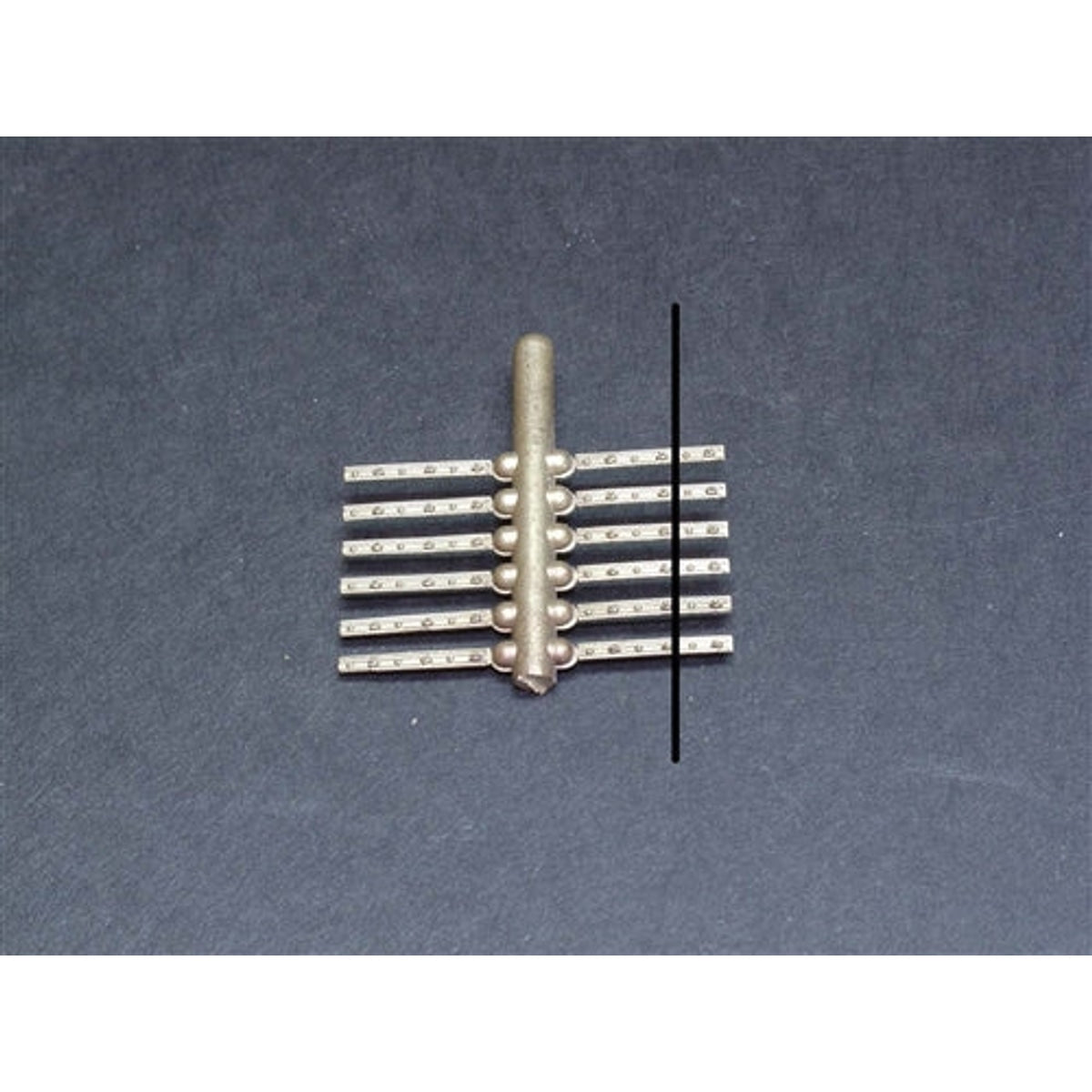 Details West RB-932 HO Code 83 Railbars 6 & 4 Bolt Brass Pkg of 12 NIB