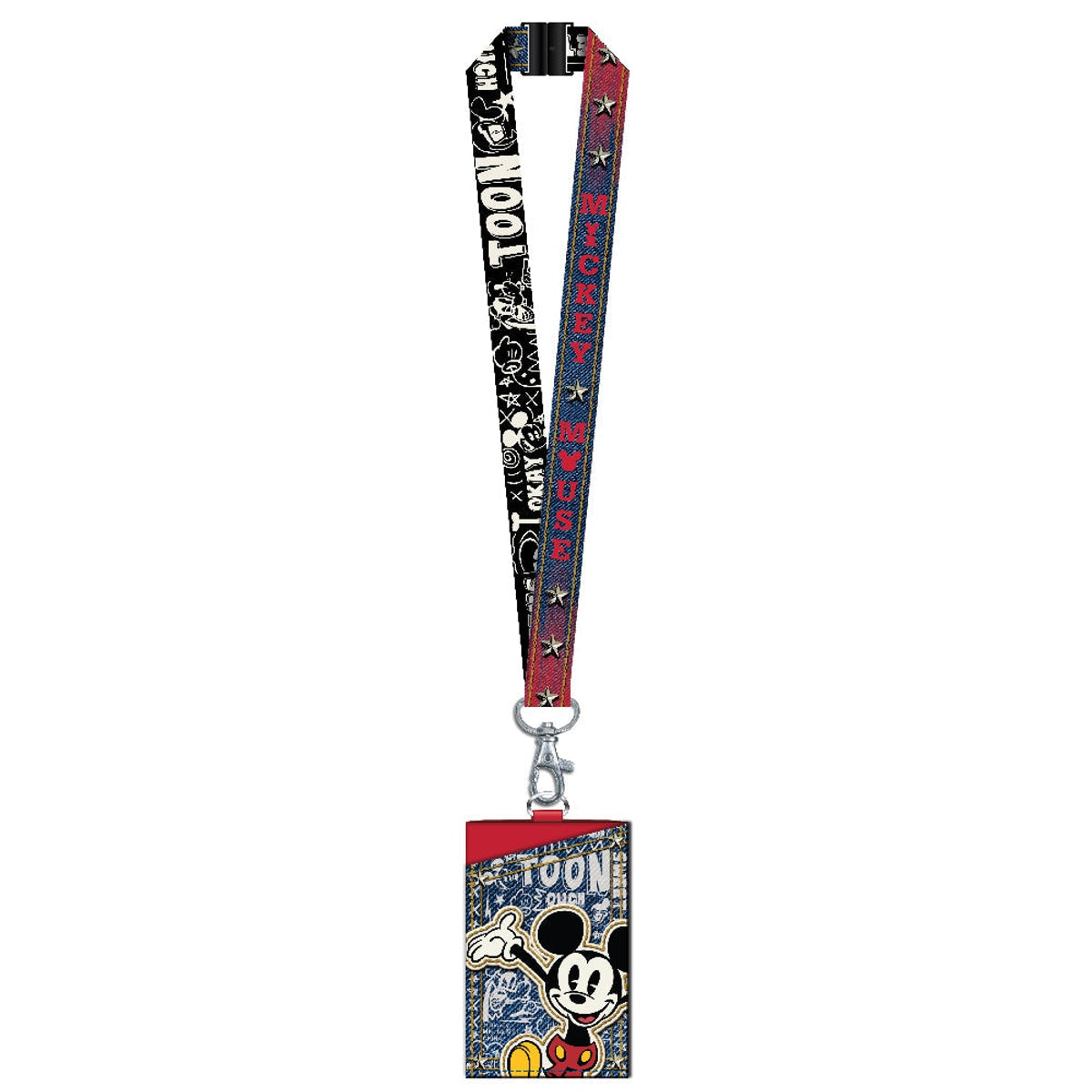 Diseny Mickey Mouse Cutie Deluxe Card Holder Lanyard