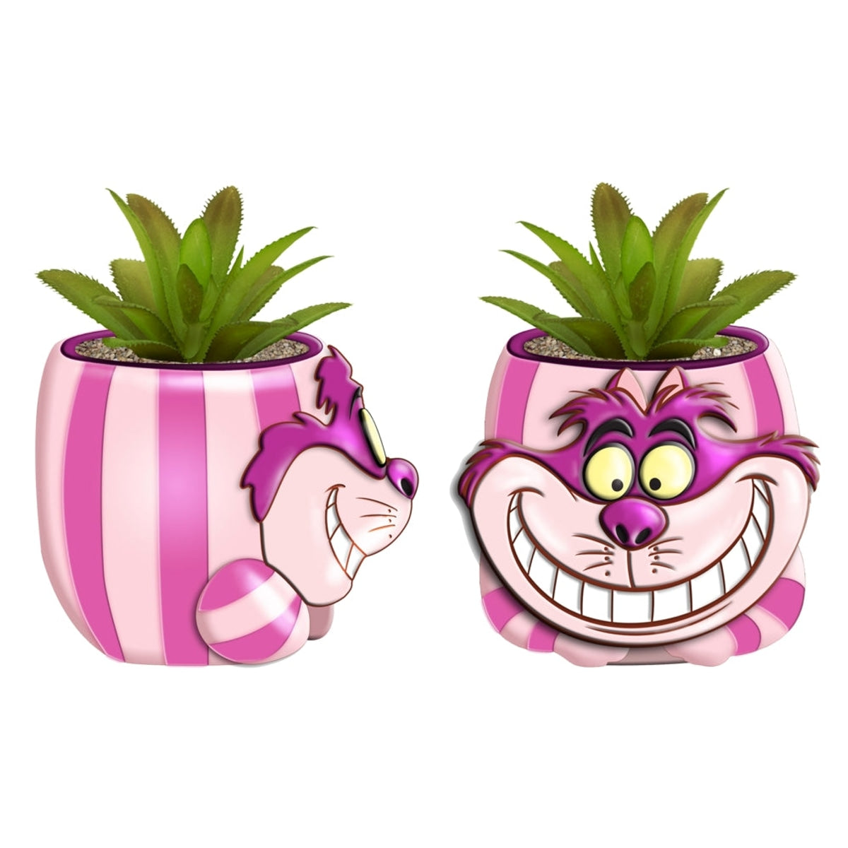 Disney Alice in Wonderland Cheshire Cat Mini Ceramic Planter