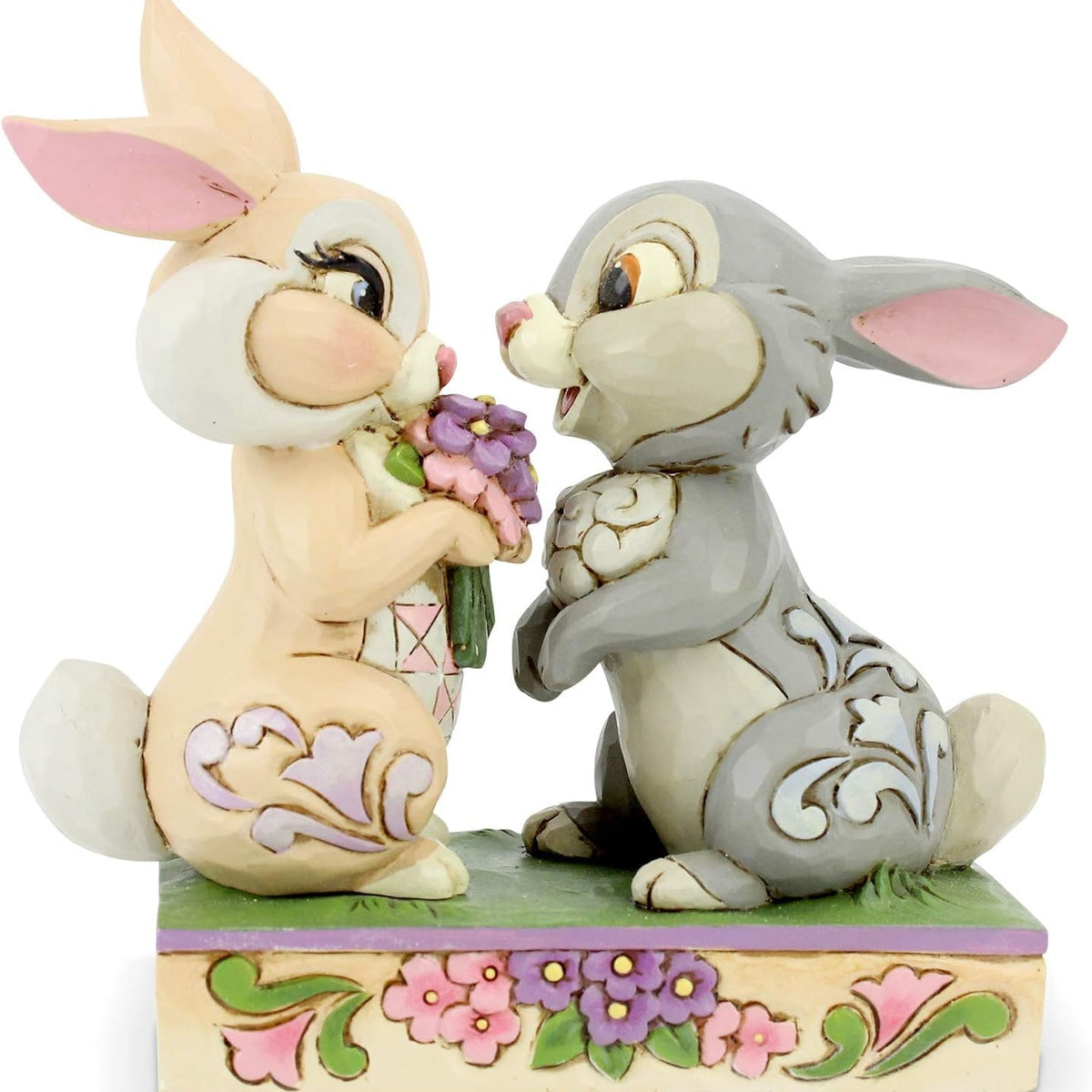 Disney Bambi - Thumper & Blossom "Bunny Bouquet" Jim Shore