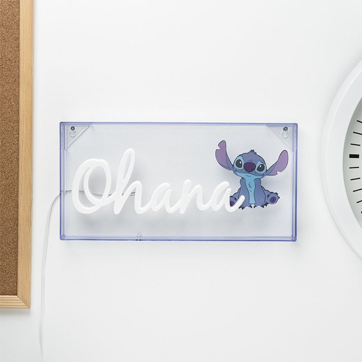 Disney Lilo & Stitch Ohana LED Neon Light