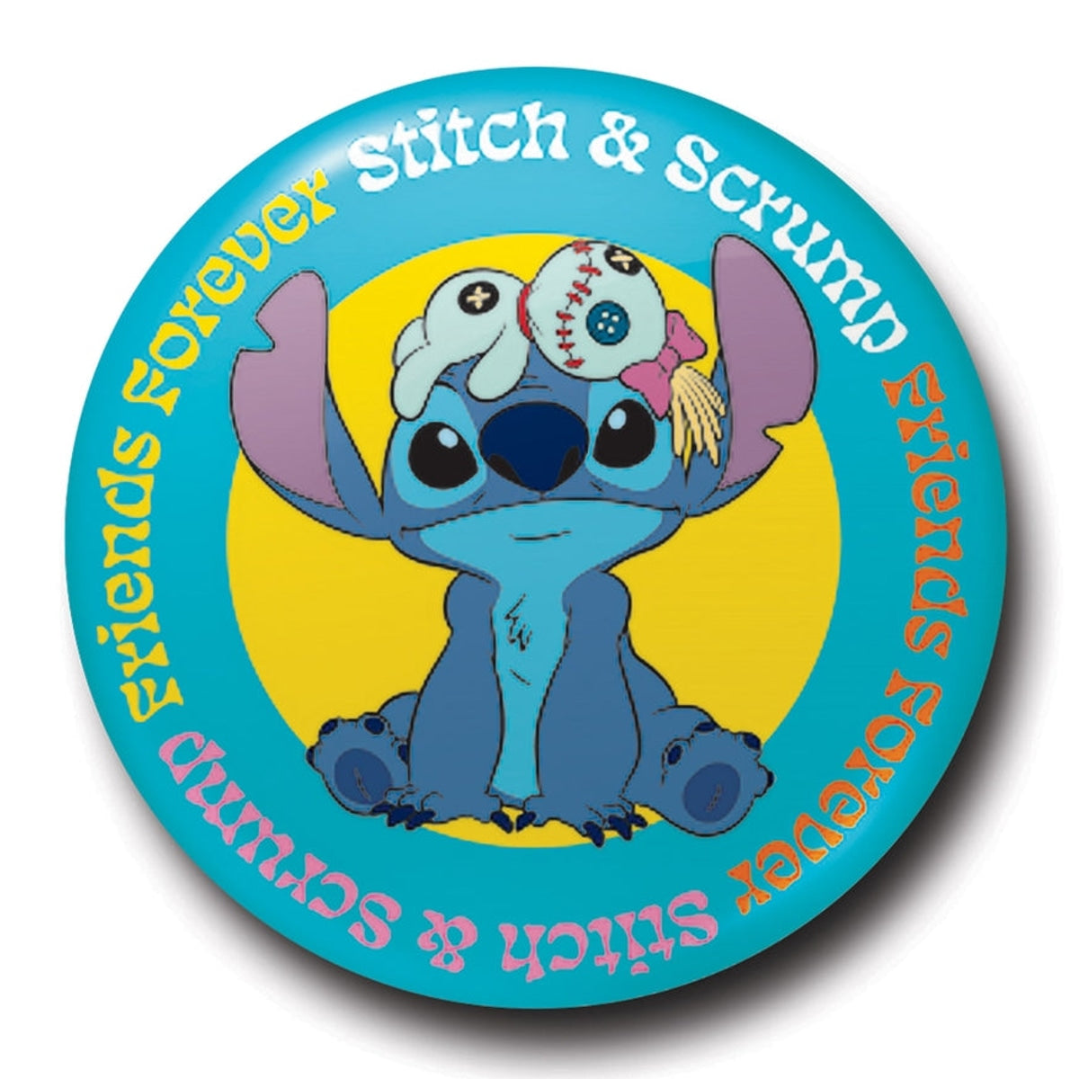 Disney Lilo & Stitch - Stitch & Scrump 25mm Button