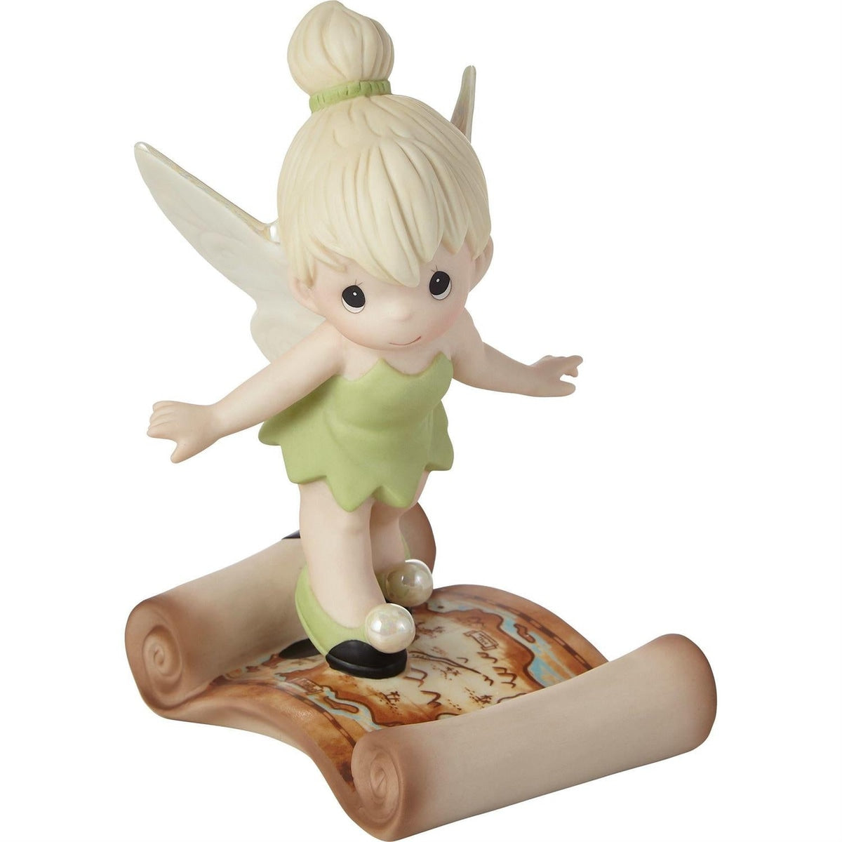 Disney Peter Pan - Tinker Bell on Map of Neverland Precious Moments