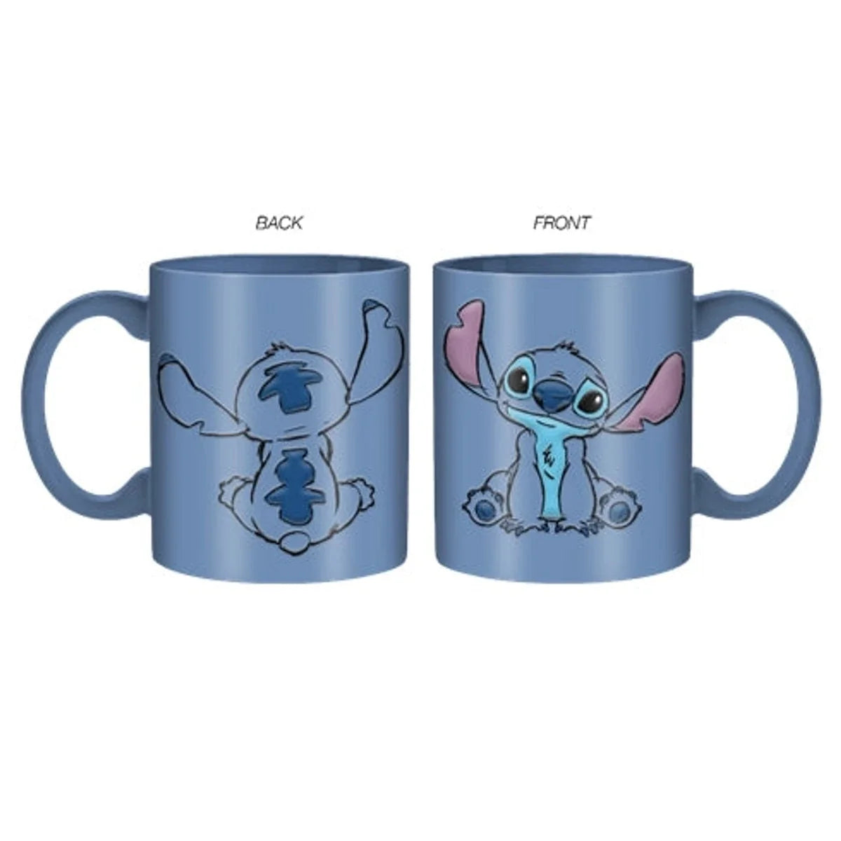 Disney Stitch 20oz Two Sided Blue Mug