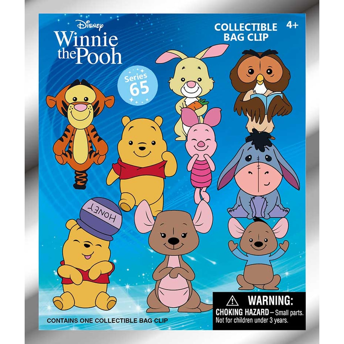 Disney Winnie the Pooh Series 65 Mystery 3D Foam Bag Clip
