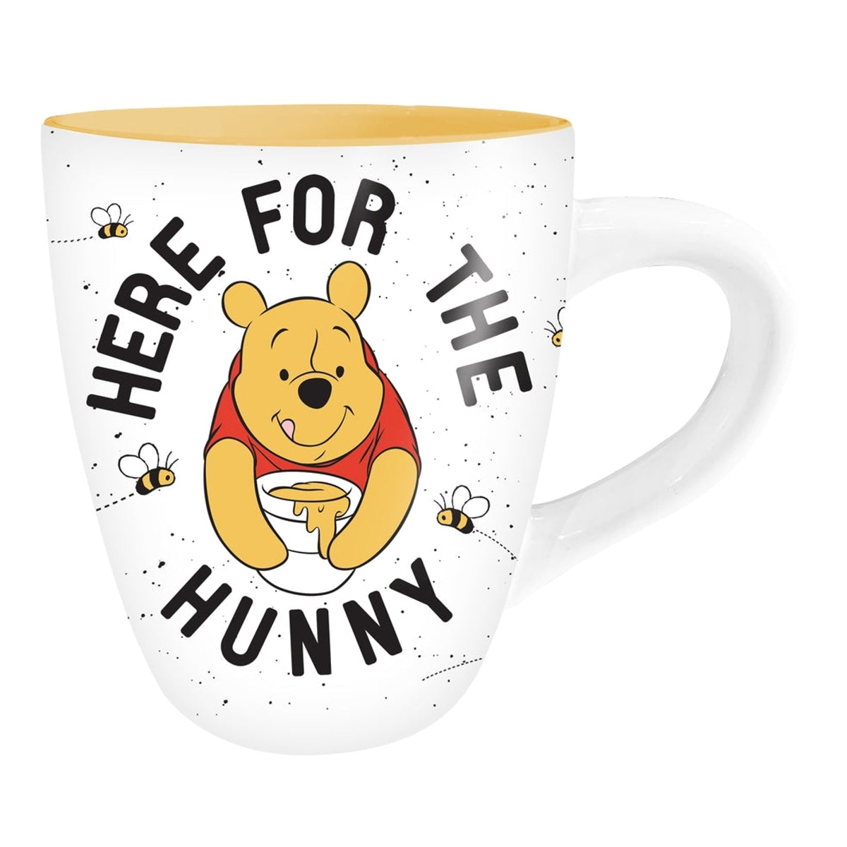 Disney Winnie the Pooh "Here for the Hunny" 25oz Jumbo Curved Ceramic Mug