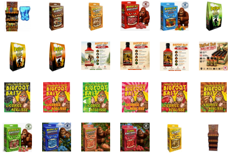Bigfoot Display 258ct