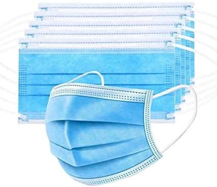 Disposable Masks, Non-Medical, 3-Ply, Earloop Face Masks, Level 1 (10/pack)