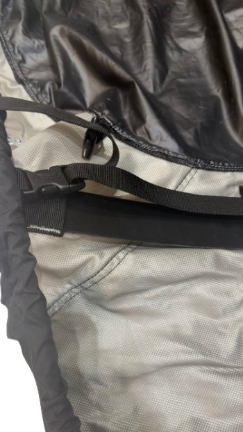 Harmony Clearwater Kayak Sprayskirts Tunnel Tie Down with Adjustable Rubber Rand XL