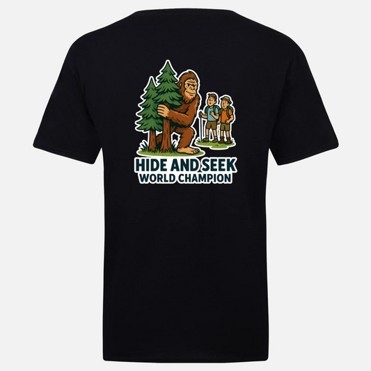 Hunter Humor Hide And Seek World Champion T-Shirt
