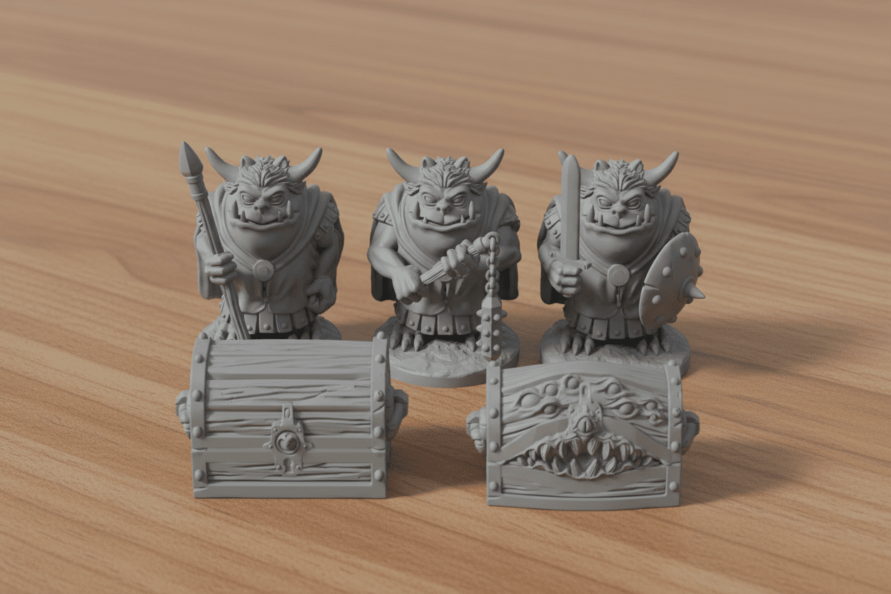 Ultimate 28mm Dungeon Starter Set – 80+ Pieces + 7 Minis
