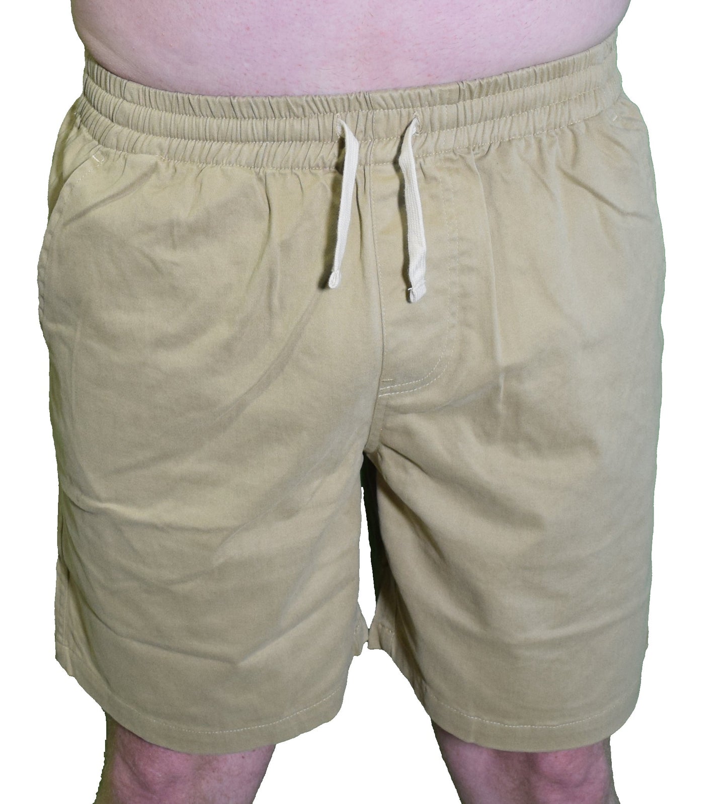 United By Blue Mens Spence Cotton Stretch Athletic Shorts