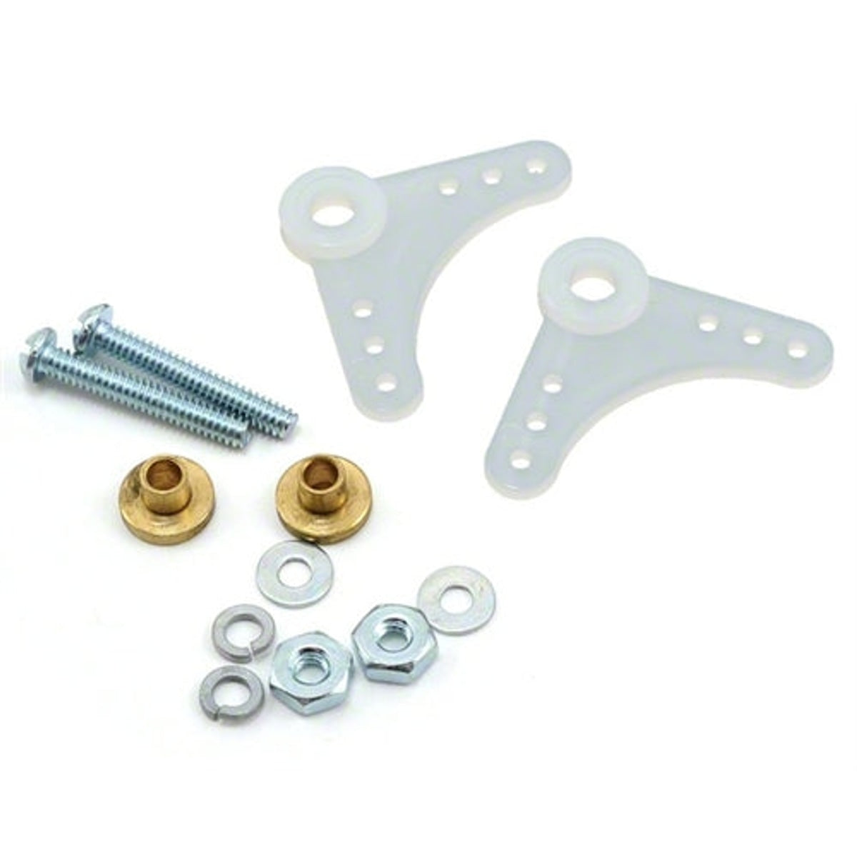 Du-Bro 167 90 Degree Nylon Bellcrank Assembly (QTY/PKG: 2 )#167