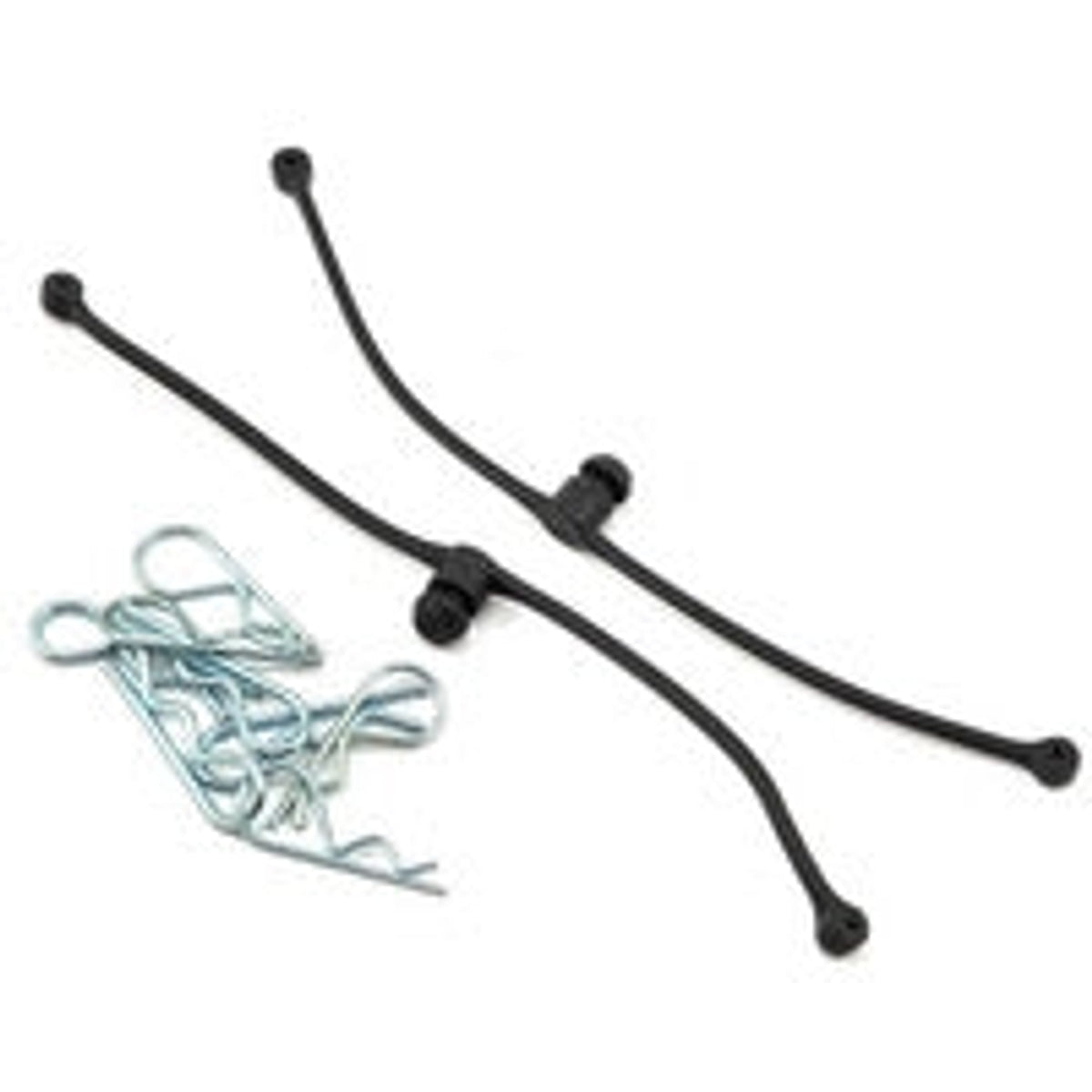 Du-Bro 2245 Body Klip Retainers w/Body Clips Black