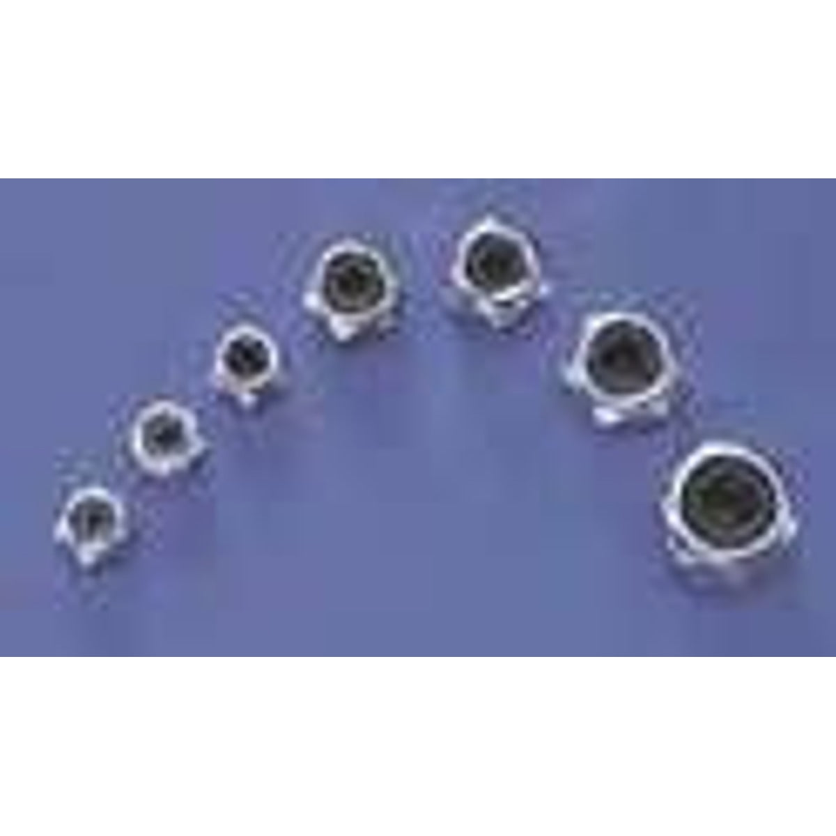 Du-Bro 329 8-32 Nylon Insert Lock Nuts (QTY/PKG: 4 )#329