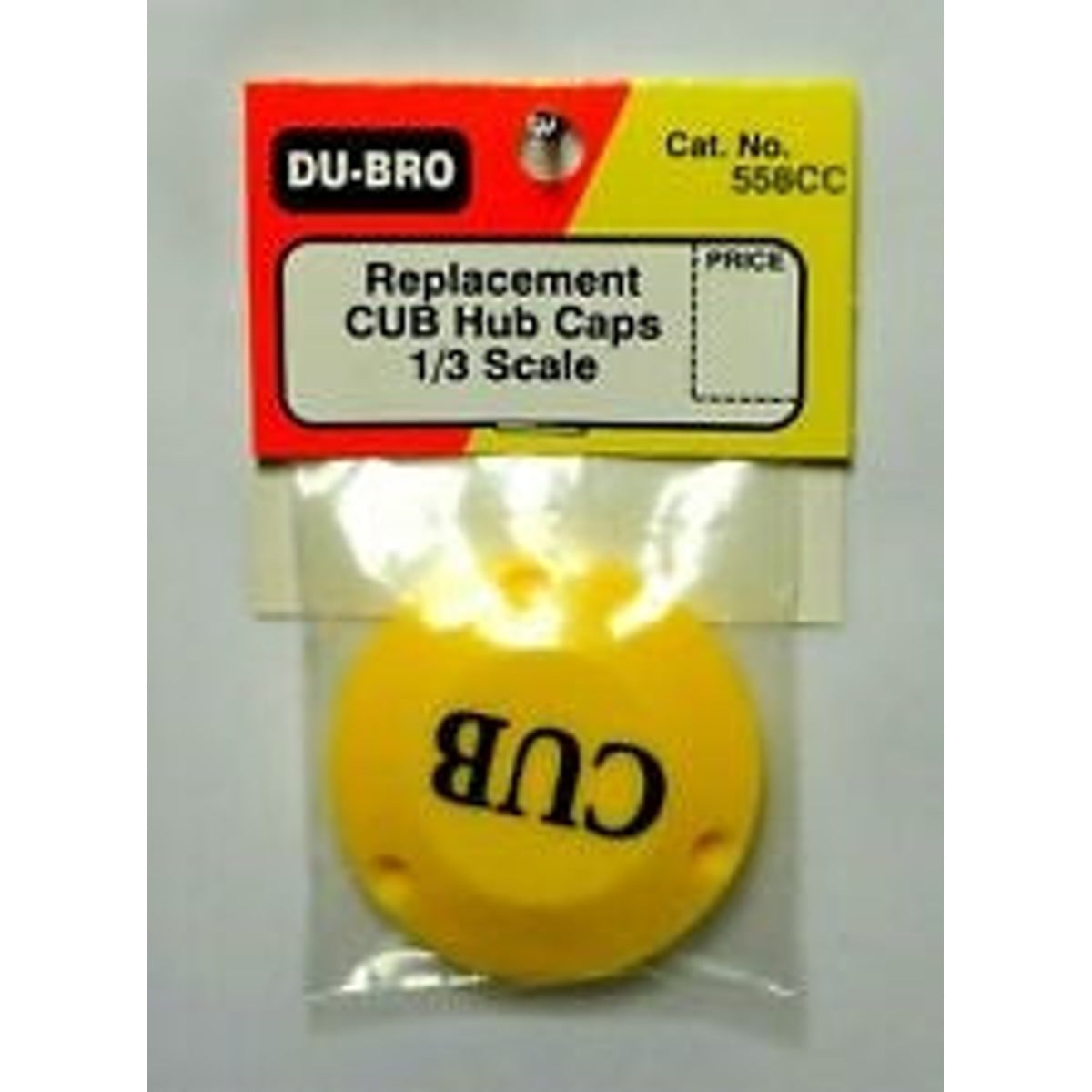 Du-Bro 558CC Replacement CUB Hub Caps 1/3 Scale 2 pieces NIB