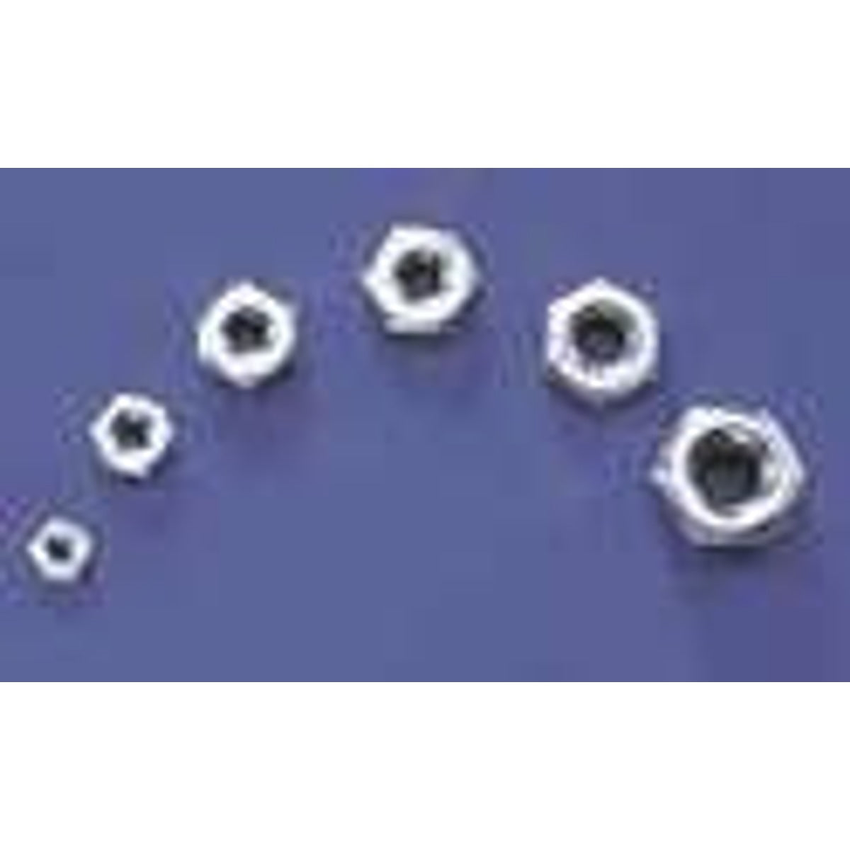 Du-Bro 561 4-40 Steel Hex Nuts (QTY/PKG: 4 )#561