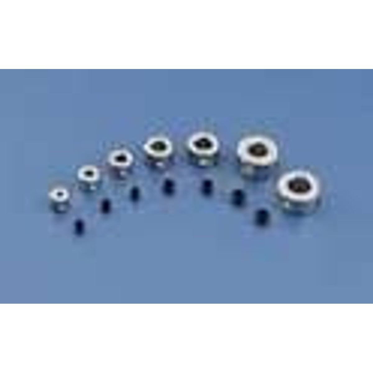 Du-Bro 598 5/32" Plated Brass Dura-Collars Bulk (QTY/PKG: 12 )#598