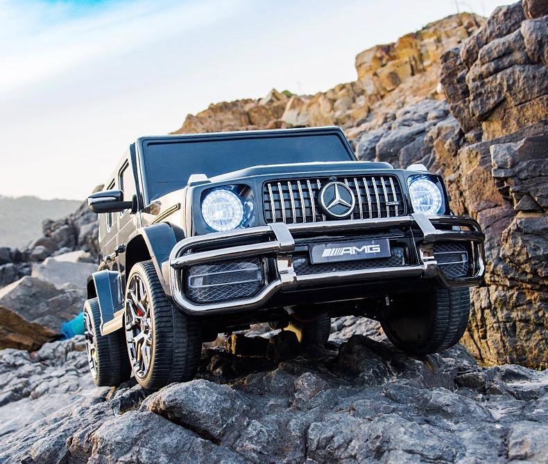 2026 24V Mercedes Benz AMG G63 G Wagon DELUXE 2 Seater Kids Ride On Car With Remote Control