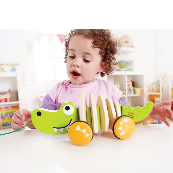 Walk‑a‑Long Crocodile – Hape