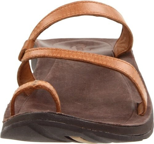Chaco Women's Indigen Ecotread Leather Flip Flops US Size 6