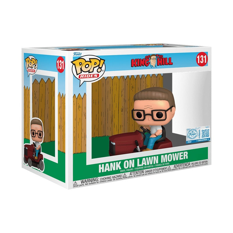 POP! Rides King of the Hill - Hank on Lawn Mower Funko Exclusive